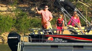 SUN TRACKER Boats 2012 FISHIN BARGE 22 DLX [upl. by Derr]