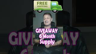 LONGEVITY GIVEAWAY  6 MONTH SUPPLY [upl. by Drawe192]