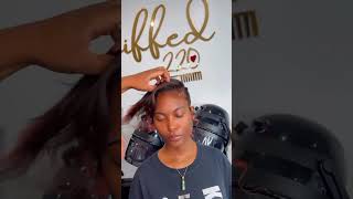 coiffed by dinah haircareproducts hairstyle hairstylist [upl. by Arayt119]