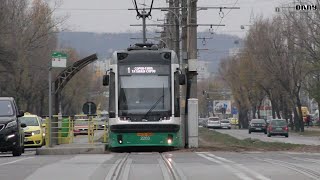 Trams in Iasi  Tramvaie in Iasi  November 2021 [upl. by Nerha699]