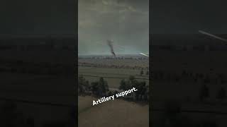 Regiments Game artillery support before attack foryou military regiments artillerygaming [upl. by Rochella]