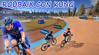 PARIGIROUBAIX CON KUNG  BREVE ANALISI ROUBAIX REALE  TOUR DE FRANCE 2023  Gameplay  ITA [upl. by Grados]