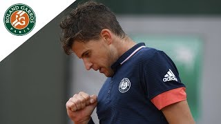 Dominic Thiem vs Kei Nishikori  Round 4 Highlights I RolandGarros 2018 [upl. by Nallad]