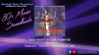 Who Wants To Live Forever  Queen quotHighlanderquot 1986 [upl. by Clein]