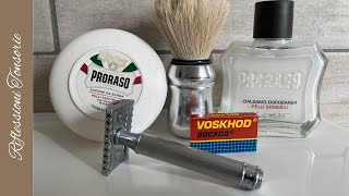 Proraso linea bianca MUHLE R41Voskhod [upl. by Haridan71]