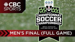 U Sports mens soccer national championship gold medal game Cape Breton vs Montreal  CBC Sports [upl. by Mackie373]