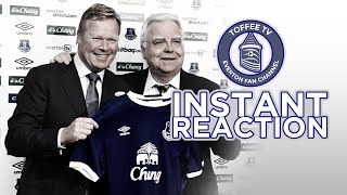 Koemans First Everton Press Conference  Instant Reaction [upl. by Sauncho901]