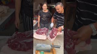 My aunt buys meat to support me every day [upl. by Latreese]