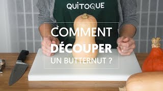 Comment découper une courge butternut [upl. by Nnywg]