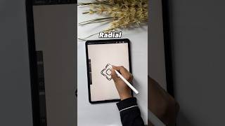 How to do symmetry in procreate art procreate drawing tutorial brushart [upl. by Adnertal]