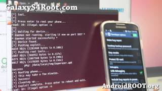 How to Root Galaxy S4 on LinuxUbuntu [upl. by Argela]