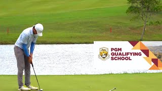 Trying out Malaysia PGM Qualifying School golf vlog [upl. by Josi]