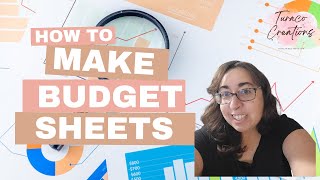 Creating Personalized Budget Sheets [upl. by Fermin]