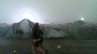 Storm Pukkelpop 2011  Camping site [upl. by Yraunaj83]