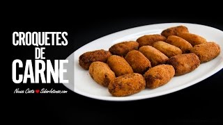 Croquetes de Carne [upl. by Ennobe701]