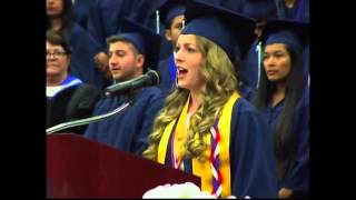 National Anthem NAHS Class of 2014 Graduation [upl. by Jaban791]