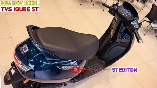 2022 Tvs iQube S Electric Scooter Detail Review  Tvs IQube Price  New Update [upl. by Htebazile835]