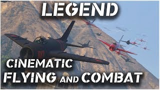 GTA V PC  V65 Molotok Cinematic Flying and Combat  Smugglers Run DLC Montage [upl. by Annis577]