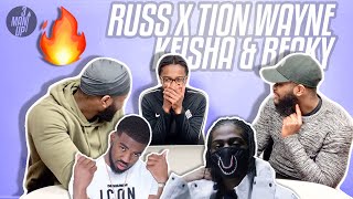 Russ amp Tion Wayne  Keisha and Becky Music Video  GRM Daily  3ManUp Music Reaction [upl. by Akived905]