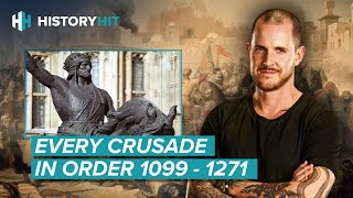 Dan Jones Explains Every Medieval Crusade In Order [upl. by Arbas328]