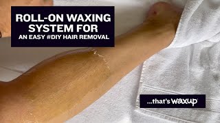 Best Waxing Kit to roll on wax at home by waxup [upl. by Suoiradal]