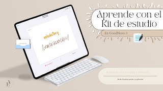 Kit de estudio en GoodNotes 5 · Study Kit GoodNotes 5  EV Digital Stationery [upl. by Lymn]