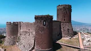 castello di Lettere  giovani in biblioteca  drone  audiopoesia [upl. by Nnayt]