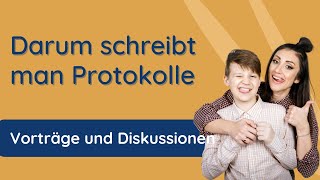 ✅ Worum geht es beim Protokoll schreiben [upl. by Lamonica667]