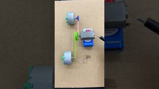 DIY DC to DC Motor Generator  How to Make a DC Motor a Generator shorts motor dcmotor [upl. by Aicillyhp]