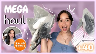 MEGA HAUL 📦🍿 Ropa hogar electrónicos y más en TEMU 🤑  MelanieGuanipa [upl. by Iew]