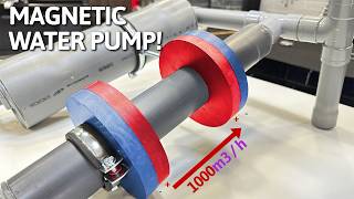 I Turn PVC Pipe Into a MAGNETIC Water Pump No Need Electric Power [upl. by Fayola259]