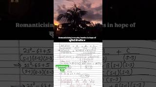 Partial Fraction Method  When Nonrepeated Linear Factors in Denominator shortsbeta [upl. by Aynam745]