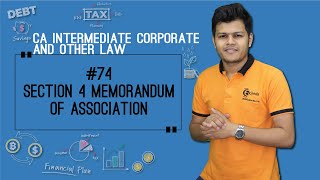 Section 4 Memorandum of Association  Incorporation of Company  CA Intermediate Corporate [upl. by Dewhurst]