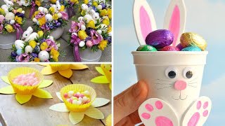 30 DIY Easter Craft Ideas to Make Your Celebration Eggstra Special [upl. by Idnyc]