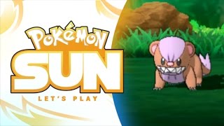 A SHINY YUNGOOS  Pokemon Sun Lets Play Walkthrough Part 2  MandJTV Playthrough [upl. by Aipmylo]