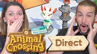 ON DECOUVRE LA NOUVELLE MISE A JOUR 20 GRATUITE ANIMAL CROSSING NEW HORIZONS SUR NINTENDO SWITCH [upl. by Gilba]