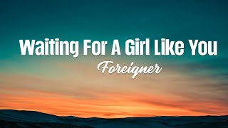 Foreigner  Waiting For A Girl Like You Karaoke Version [upl. by Tania211]