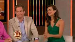 NCIS Cast on ET Stage Online 15Sept09mp4 [upl. by Yroger877]