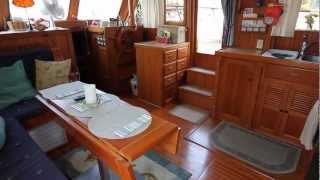 DEFEVER 41 Classic Trawler For Sale in Florida [upl. by Sashenka]