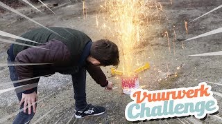 VUURWERK CHALLENGE [upl. by Nosiddam]