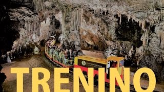 Trenino Grotte di Postumia Slovenia  Giro completo OnRide [upl. by Armahs]