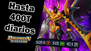 ASÍ ES COMO GANO 40T A LA HORA EN DMO  FARMEAR TERAS MUY RÁPIDO  DIGIMON MASTERS ONLINE [upl. by Ylek]