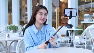 BASEUS SELFIE STICK  TONGSIS BLUETOOTH SHUTTER TRIPOD HOLDER [upl. by Solon42]