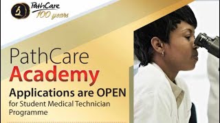 Pathcare Medical Technician Learnership now open  Application process  Requirements [upl. by Nodlehs826]