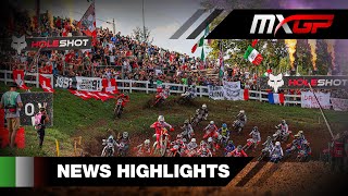 News Highlights  MXGP of Italy 2023 MXGP Motocross [upl. by Siroled]