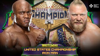 WWE 2K23 Brock Lesnar vs Bobby Lashley Unfinished Business  United States Championship [upl. by Alag]