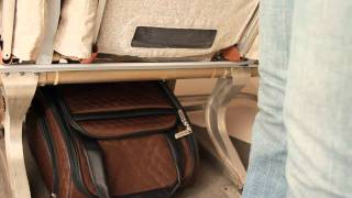 Fit Your Bag Under the Airplane Seat with Travelon [upl. by Ellirehs]