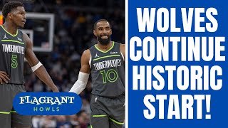 Minnesota Timberwolves off to HISTORIC start [upl. by Walkling]