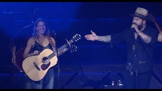 Zac Brown Band ft Caroline Jones  quotTomorrow Never Comesquot Live on The Welcome Home Tour [upl. by Oicapot]