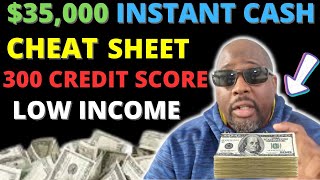 35000 INSTANT CASH Loans For Bad Credit  Best 10 Low Income Unsecured Loans No Hard Inquiry [upl. by Bax441]